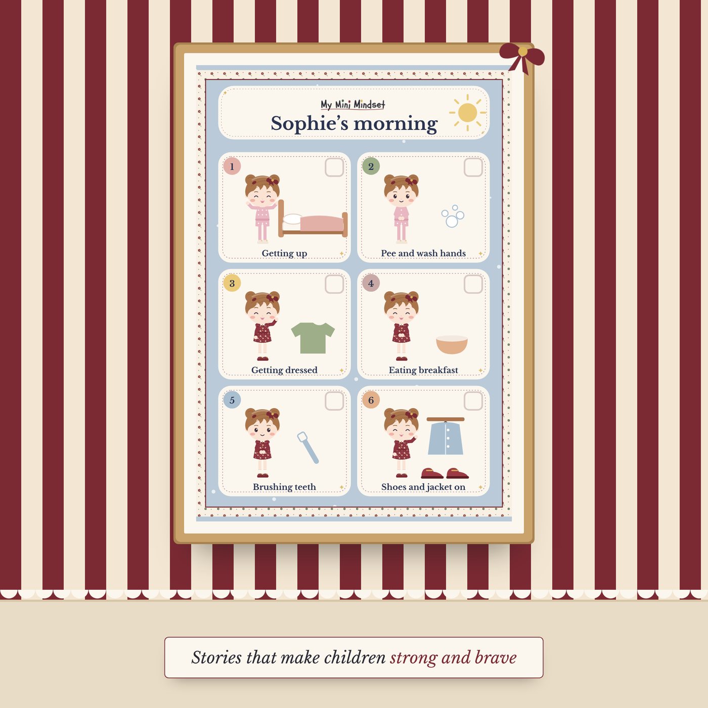 [Name]’s Morning Routine – Poster