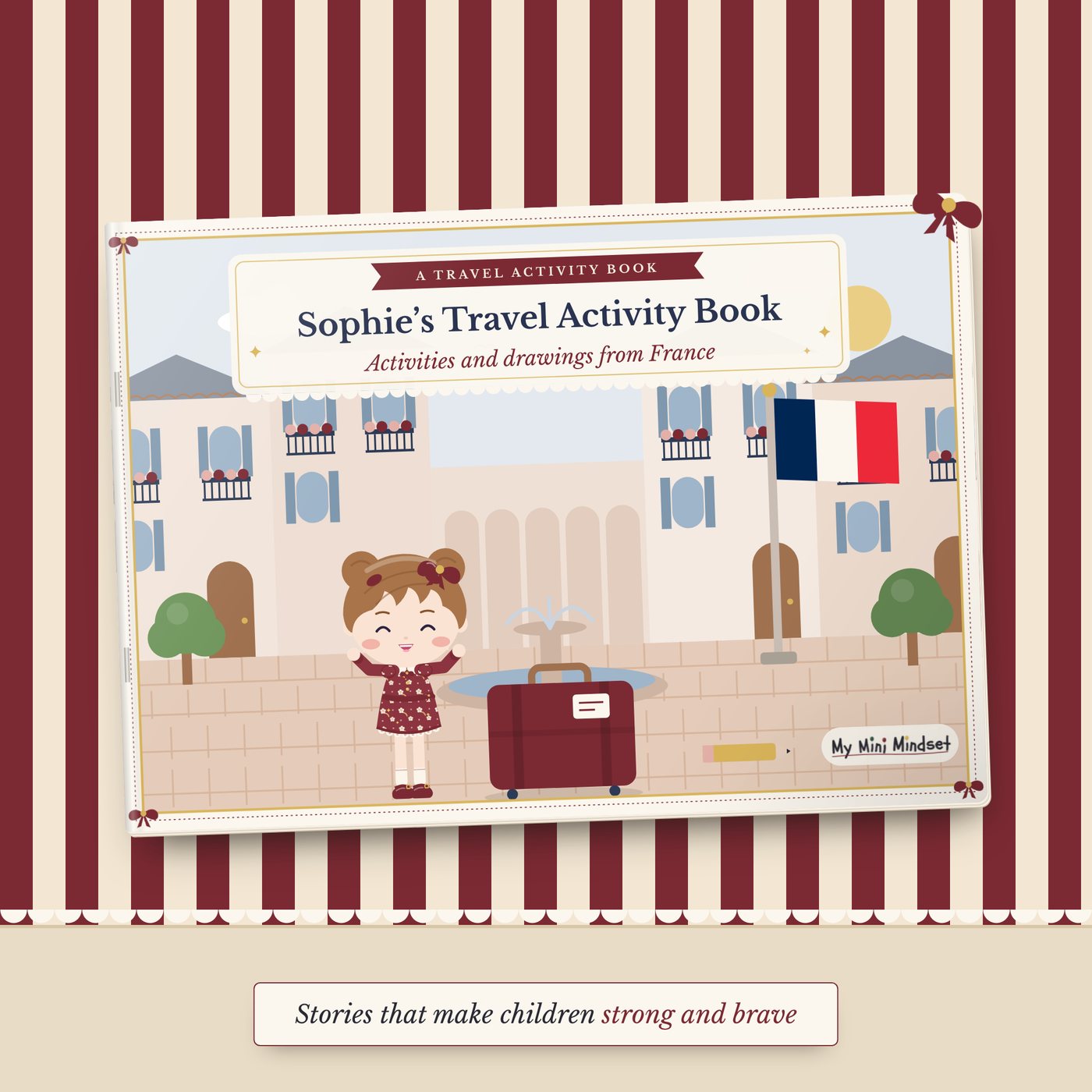 [Name]’s Travel Activity Book – Activities and drawings from France