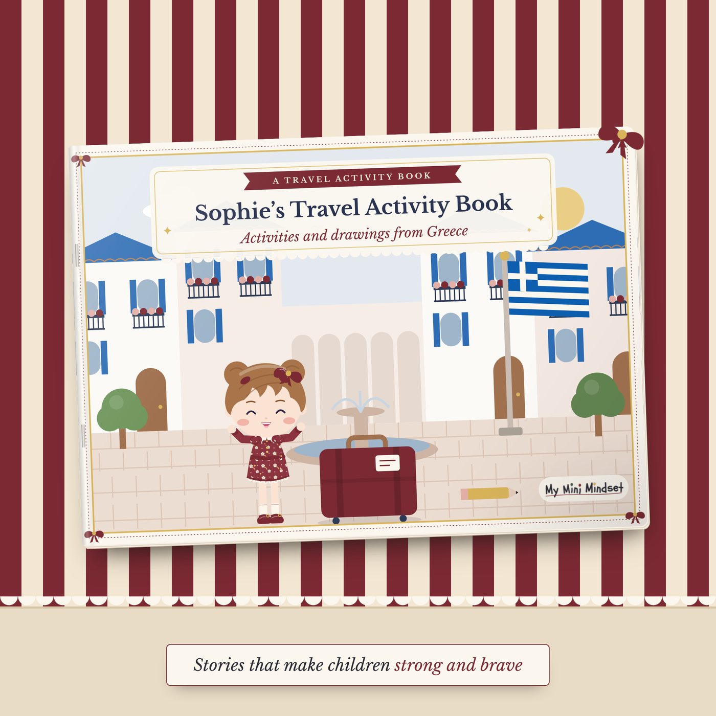 [Name]’s Travel Activity Book – Activities and drawings from Greece
