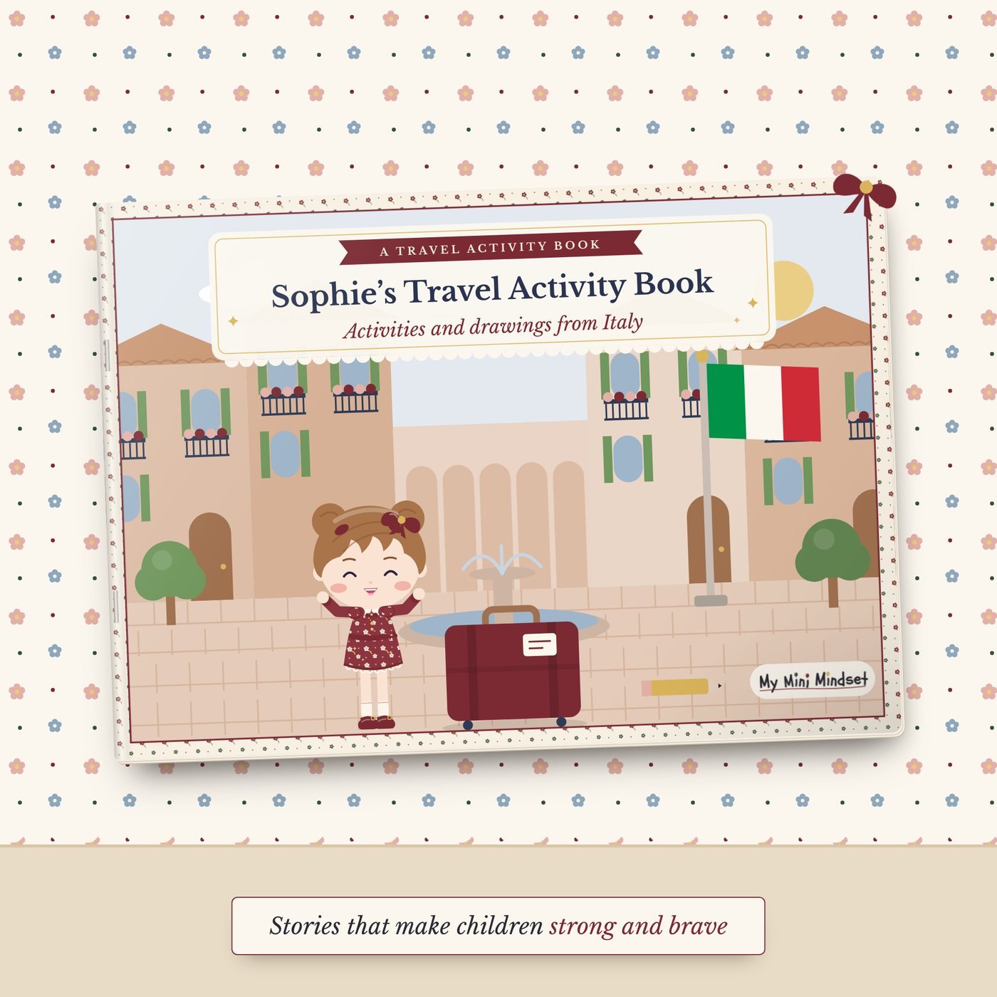 [Name]’s Travel Activity Book – Activities and drawings from Italy