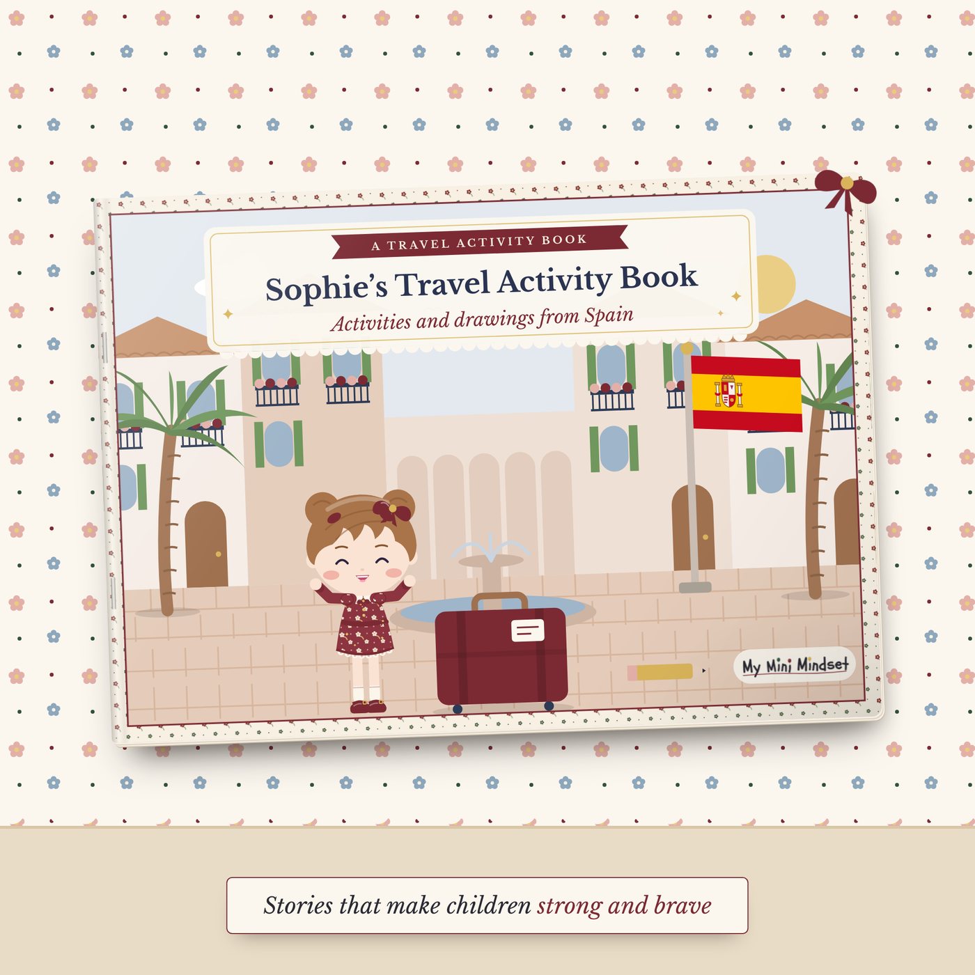 [Name]’s Travel Activity Book – Activities and drawings from Spain
