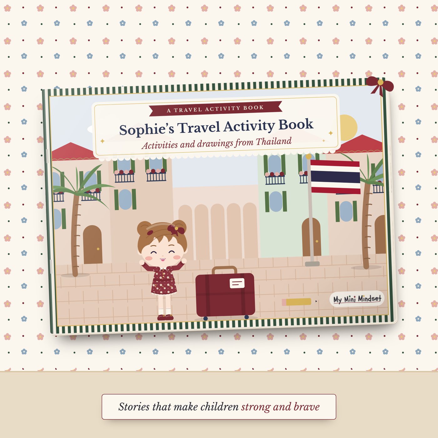 [Name]’s Travel Activity Book – Activities and drawings from Thailand